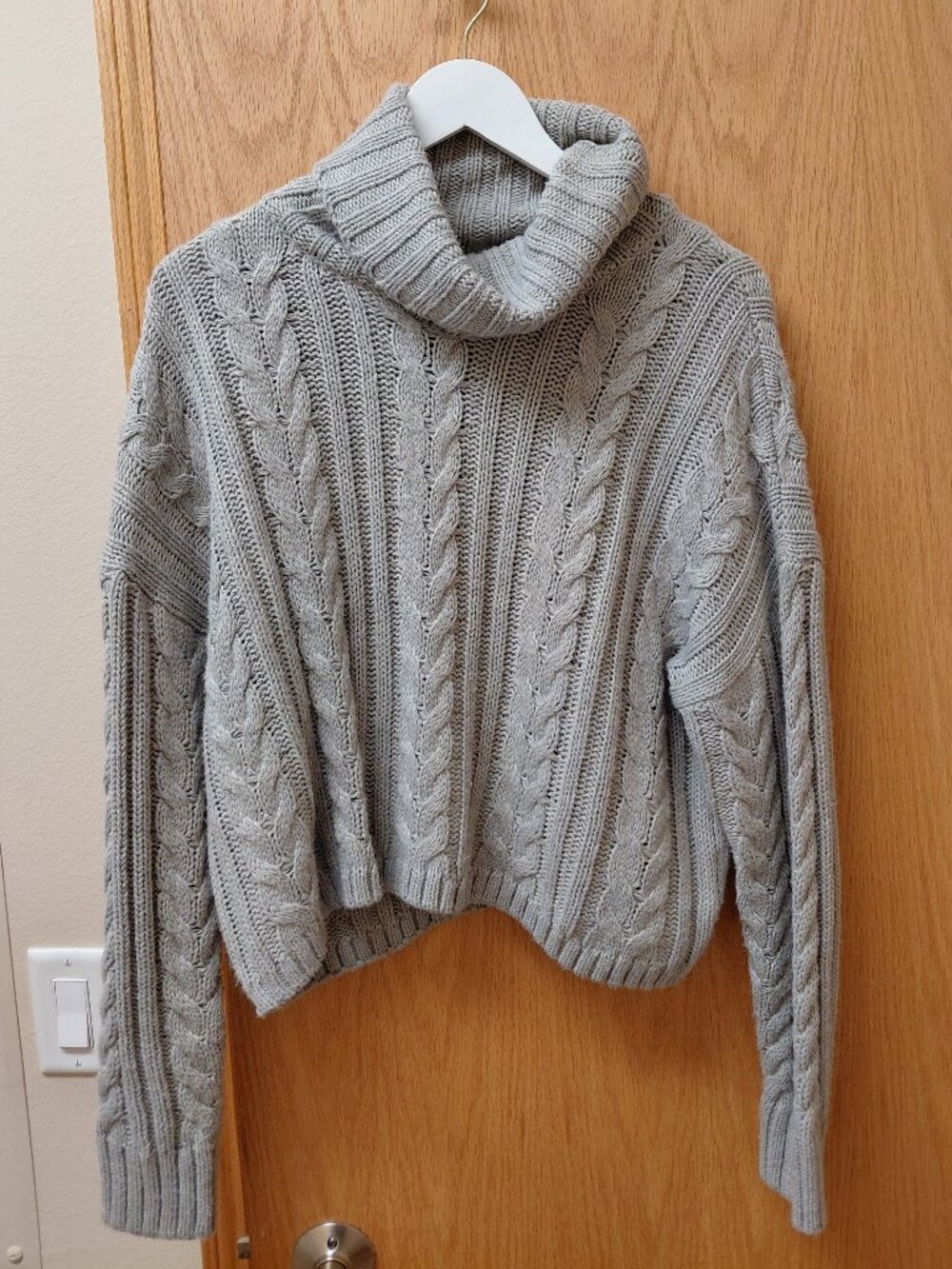 Grey Chunky Sweater